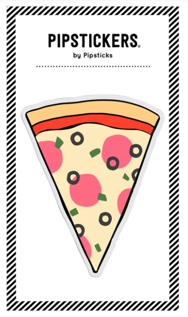 Pizza Big Puffy Sticker