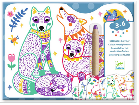 Forest Families Coloring