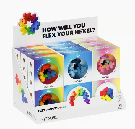 PP Fidget Toy -Hexel Multicolored