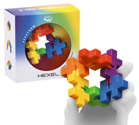 PP Fidget Toy -Hexel Multicolored