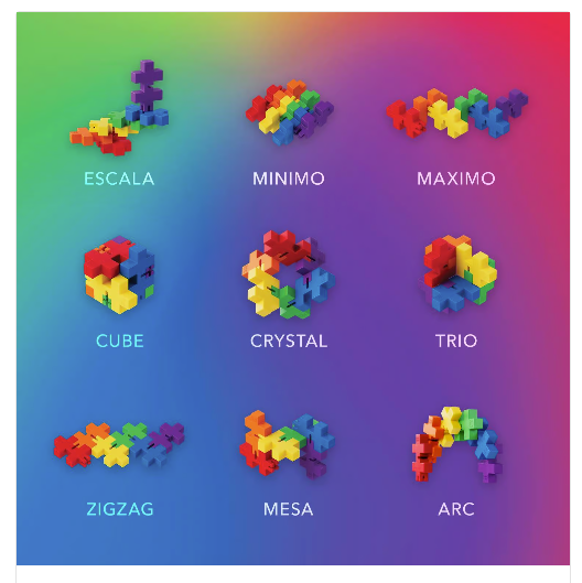 PP Fidget Toy -Hexel Multicolored