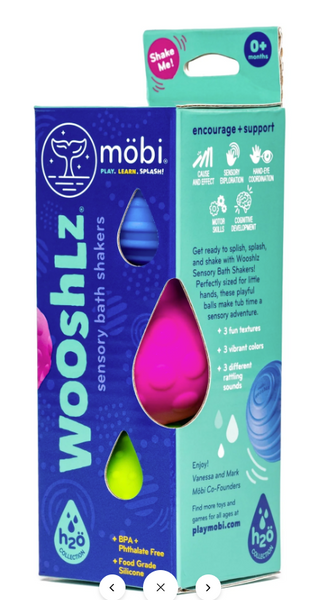 Wooshlz Sensory Bath Shakers
