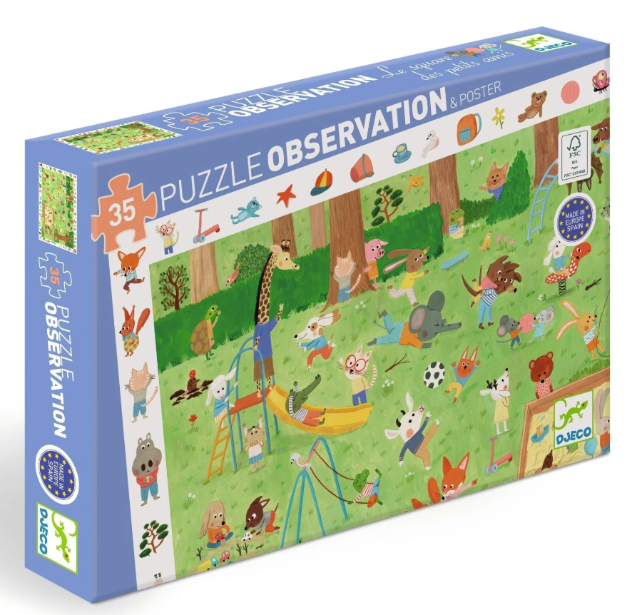 Observ. Puz.-Little Friends Garden