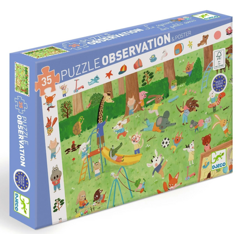 Observ. Puz.-Little Friends Garden