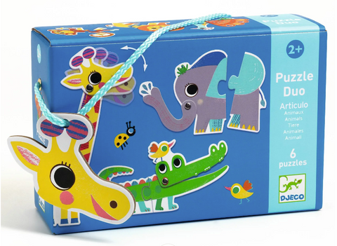 Puzzle Duo Articulo Animals