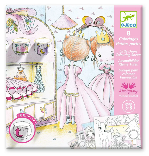 Pupi's Little Doors Colouring