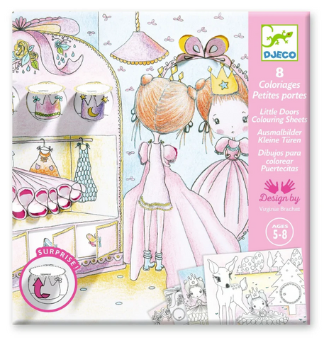 Pupi's Little Doors Colouring