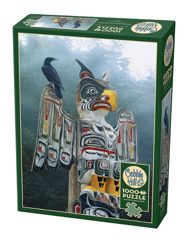 Totem Pole in the Mist 1000pc