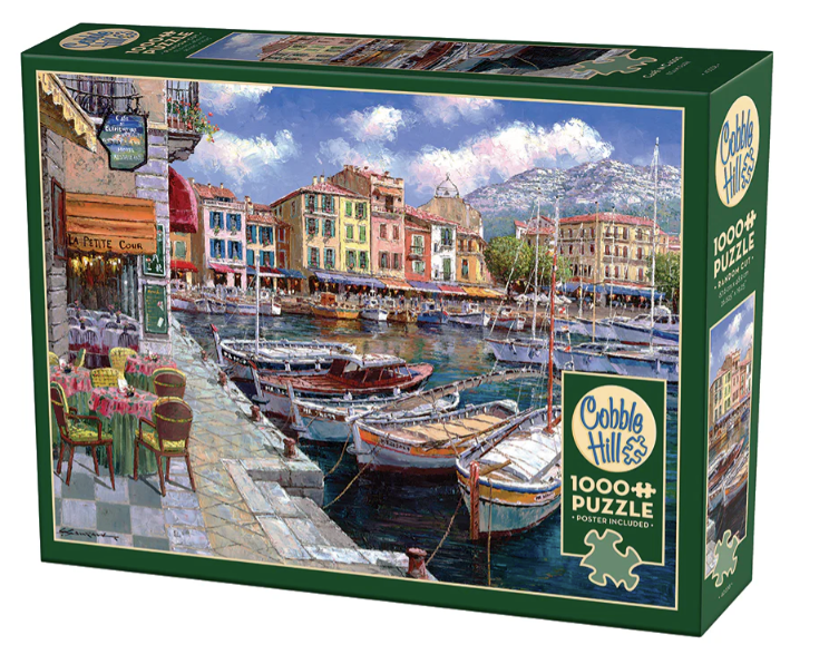 Cafe in Cassis 1000pc
