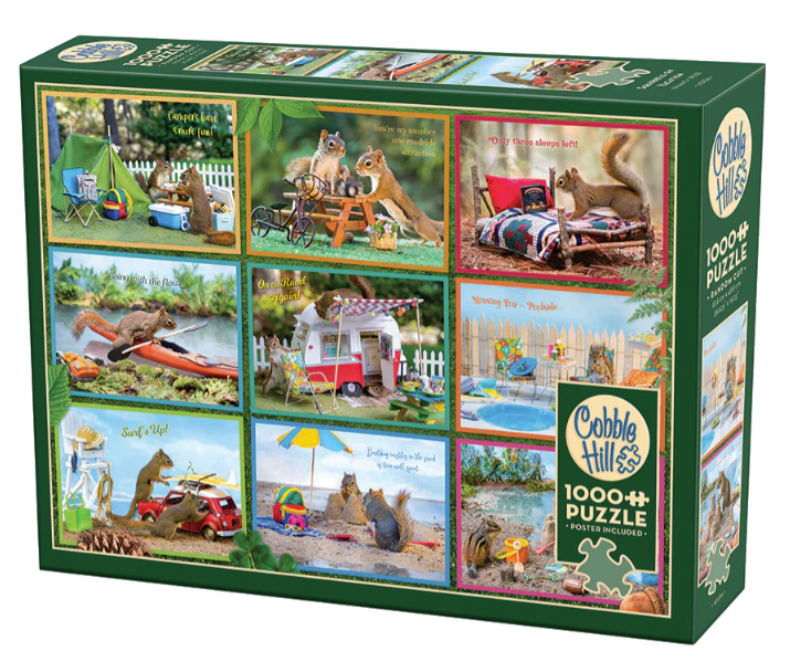 Squirrels on Vacation 1000pc