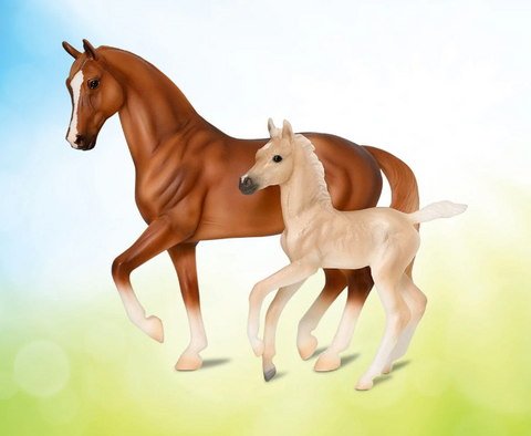 Power-Presision Horse/Foal Set