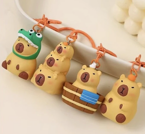 Capybara Key Charm