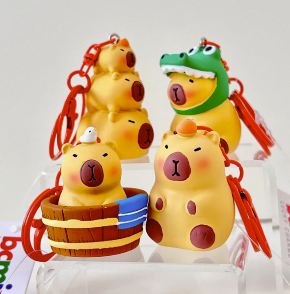 Capybara Key Charm