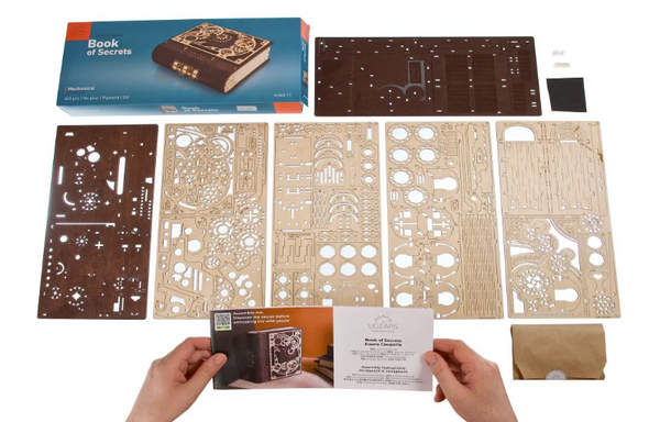 UGears Book of Secrets