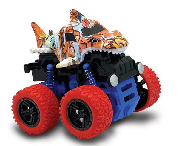 Mini Friction Push N' Go Shark