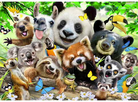 Bear Paradise Wooden Puz L 300PC