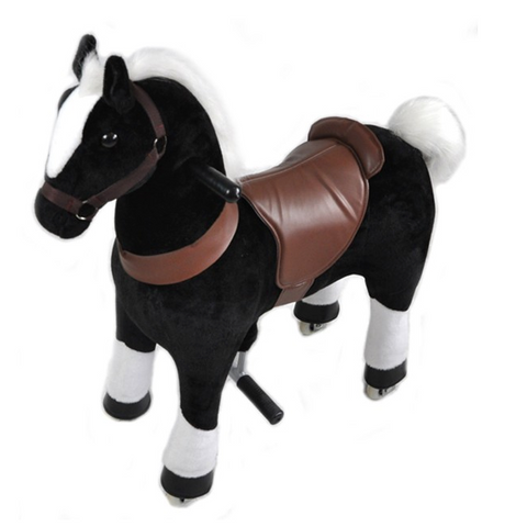Giddy Up 'N Go Pony - Black