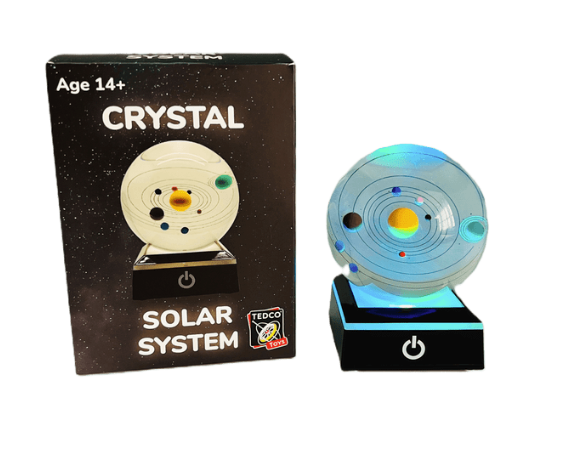 3D Crystal Solar System