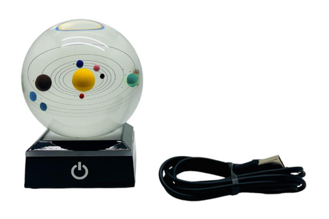 3D Crystal Solar System