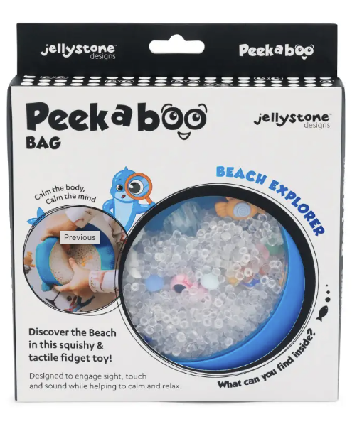 Peekaboo Sensory Bag Beach