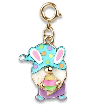 Gold Easter Gnome Charm