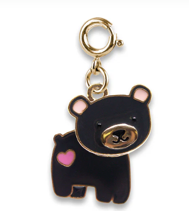 Gold Swivel Bear Charm