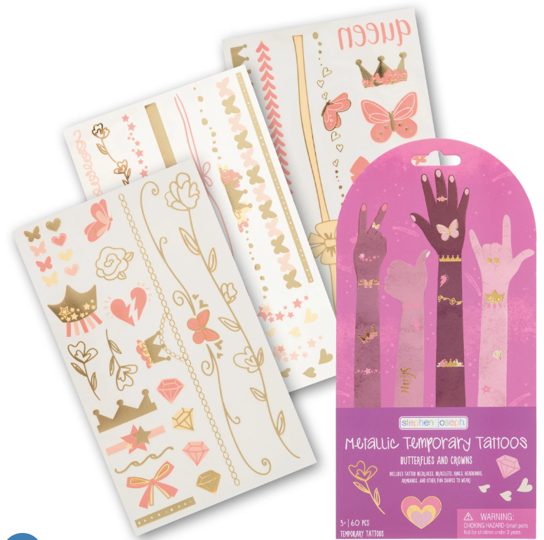 Temporary Tattoo Met. Butterflies