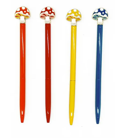 Mushroom Enamel Pen