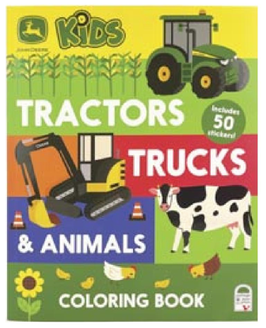 JD Tractors, Trucks Coloring