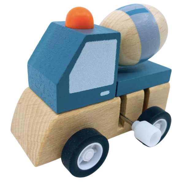 Wooden Clockwork Constr. Vehicles