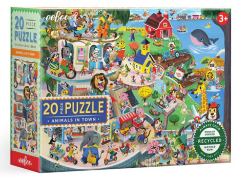 Animals in Town 20pc