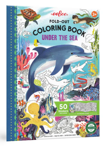 Fold-out Color Bk Under the Sea
