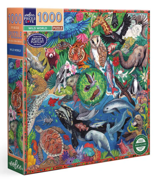 Wild World 1000pc Sq