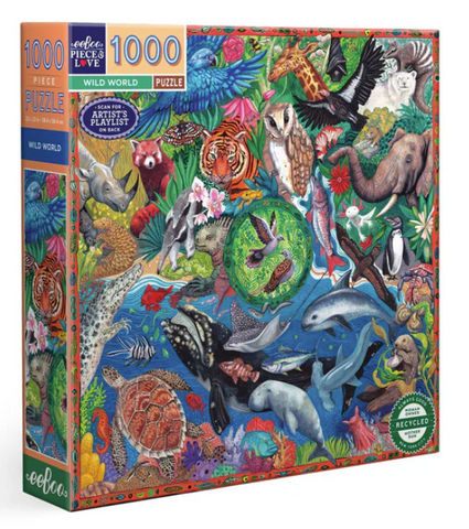 Wild World 1000pc Sq