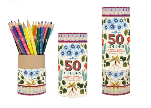 Flora's 25 Double Pencils