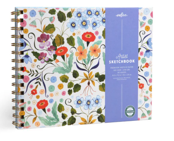 Flora's Hardcover Sketch Bk