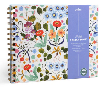 Flora's Hardcover Sketch Bk
