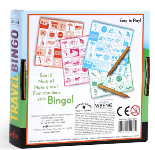 Travel Bingo Revised