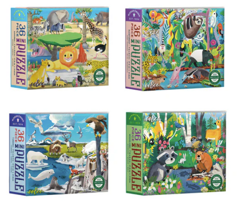 Wild Habitats Mini Puz. Assort.