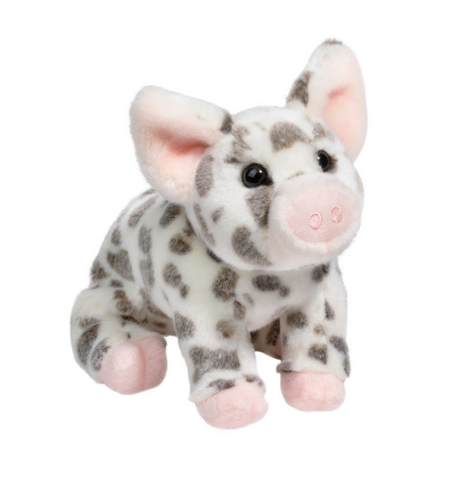 Pauline Black Spotted Pig 9"