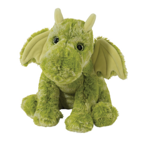 Lucian Green Dragon Sitting 9"