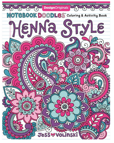 Notebook Doodles Henna Style