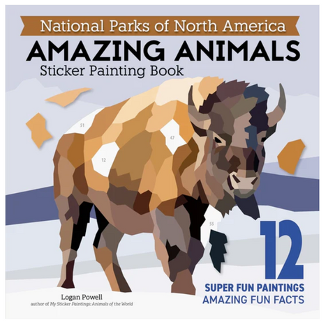 Sticker Painting- Nat'l Parks of N.A.