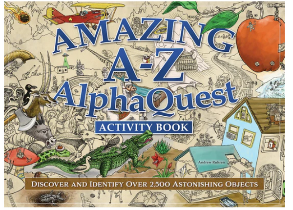 A-Z Alpha Quest Seek & Find