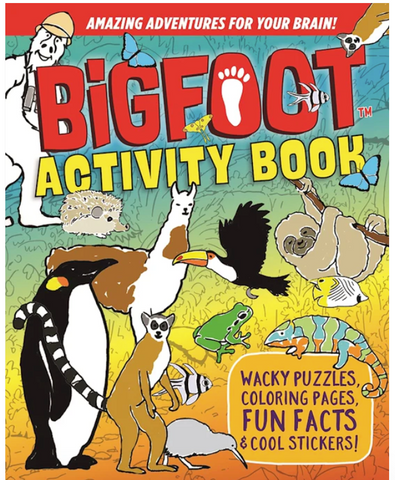 Bigfoot Activity Book