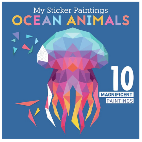 My Sticker Paintings: Ocean Animals