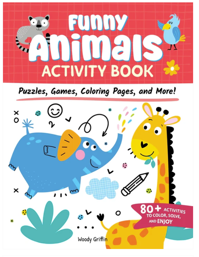 Funny Animals Activity Book