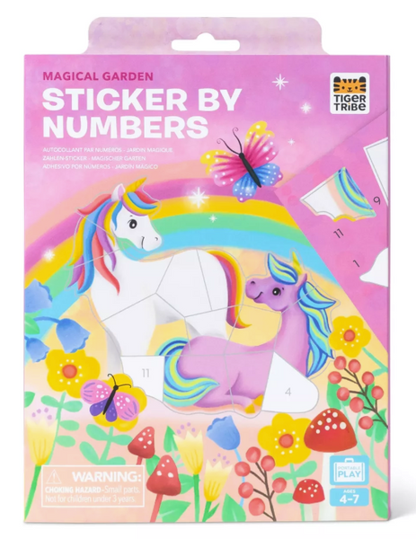 Sticker by Numbers - Magical Garden