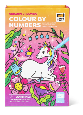 Color by Numbers - Unicorn Dreaming