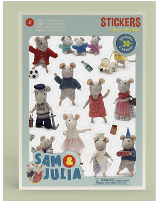 Sam & Julia-Sticker Sheets